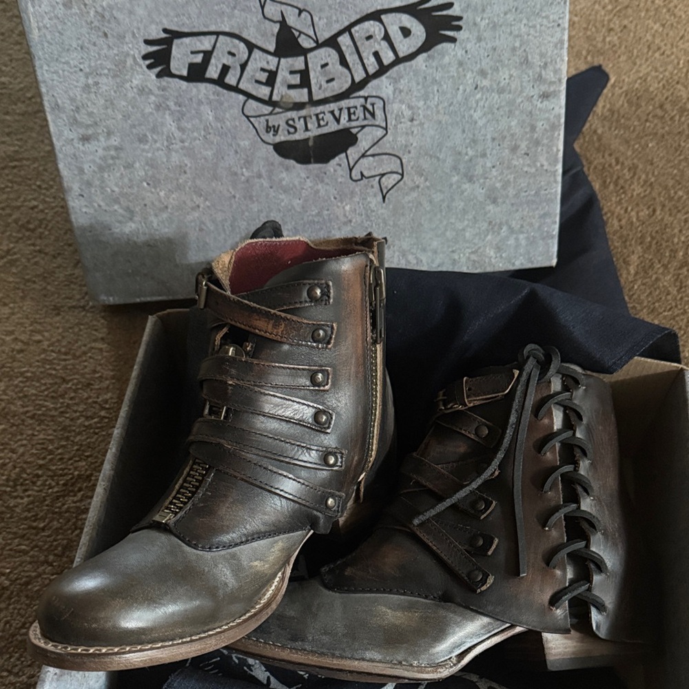 Freebird by Steven Brown Heeled Boots